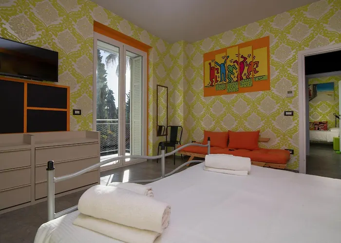 度假居 La Lincolnia - With Garden And Seaview - Happy 圣雷默